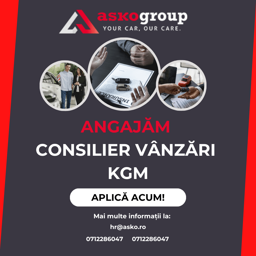 Consilier Vanzari KGM telefon